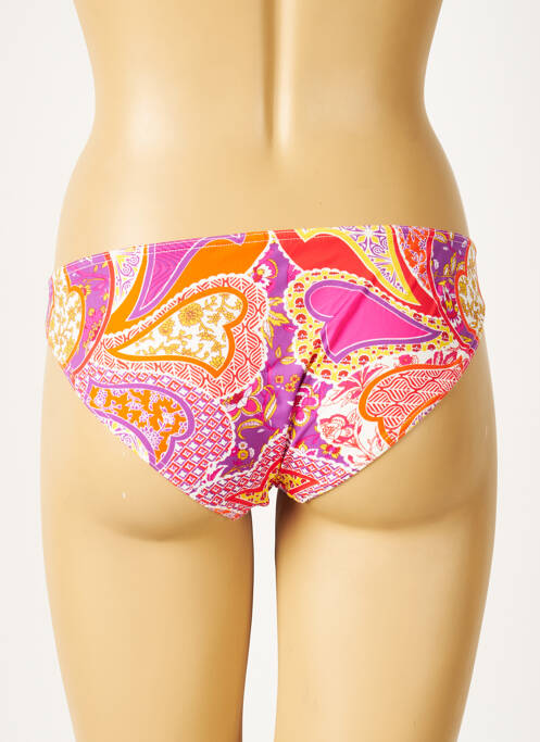 Chiloți de baie portocaliu RASUREL femeie