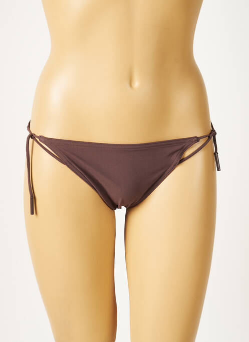 Chiloți de baie maro CALVIN KLEIN femeie