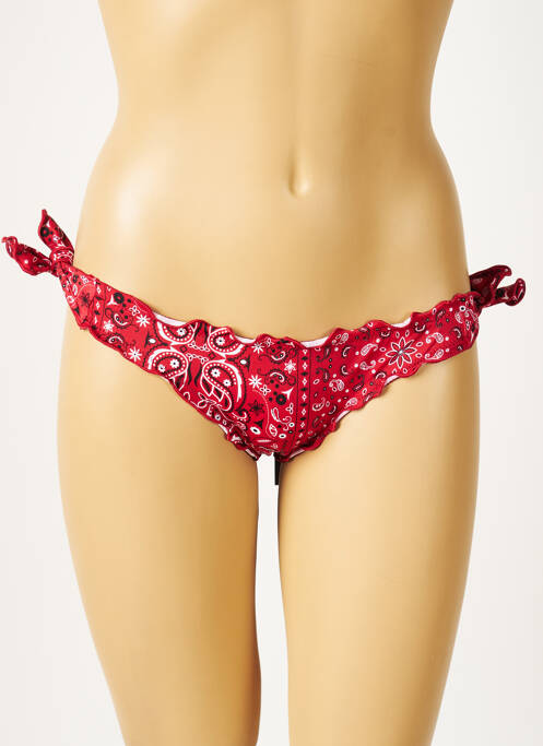 Chiloți de baie roșu SUNDEK femeie