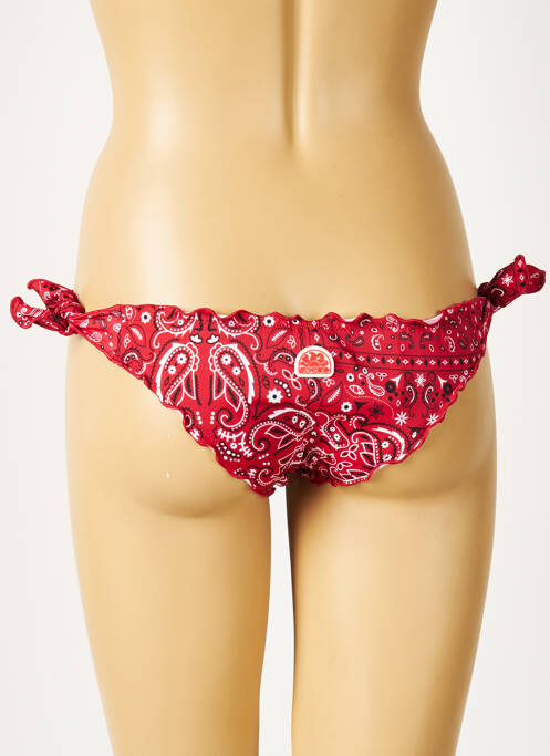 Chiloți de baie roșu SUNDEK femeie