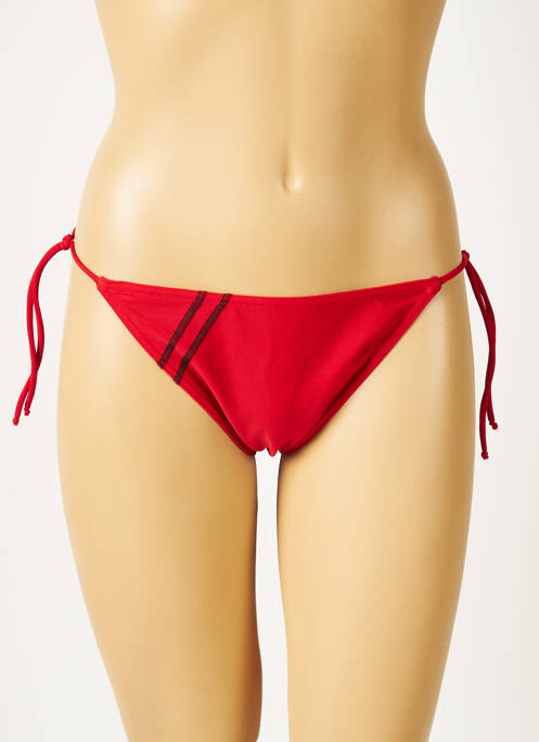 Chiloți de baie roșu DDP femeie