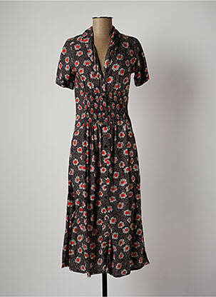 Rochie lungă negru KALI YOG femeie