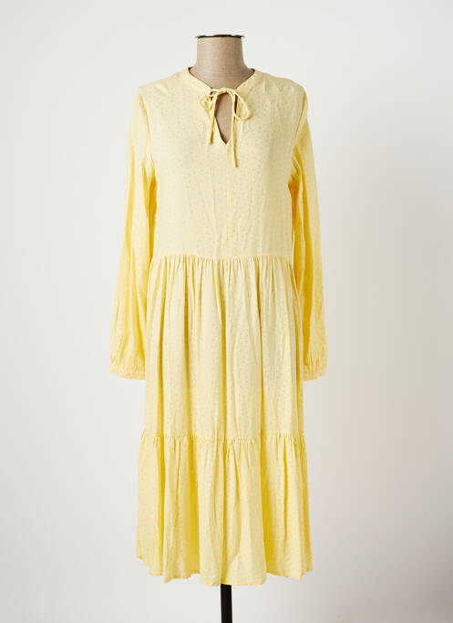 Rochie midi galben B.YOUNG femeie