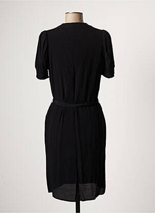 Rochie scurtă mâneci scurte mâneci scurte negru LES P'TITES BOMBES femeie