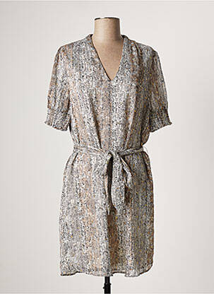 Rochie scurtă bej LES P'TITES BOMBES femeie