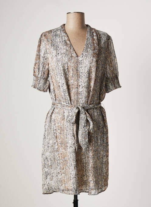 Rochie scurtă bej LES P'TITES BOMBES femeie