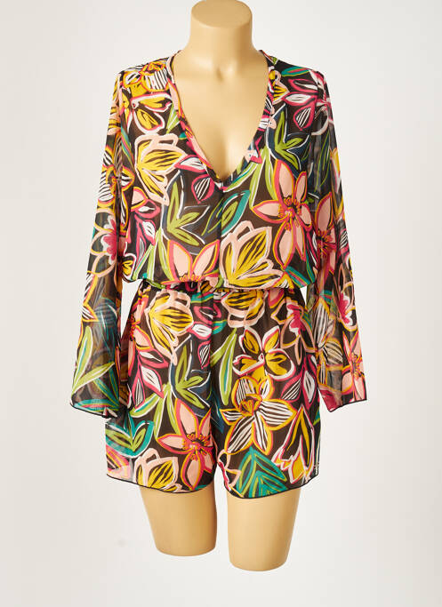 Salopetă scurtă verde CHERRY BEACH femeie