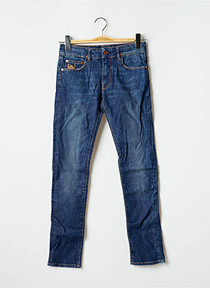 Blugi cu croială slim albastru APRIL 77 femeie