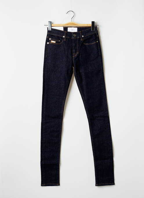 Blugi cu croială slim albastru APRIL 77 femeie
