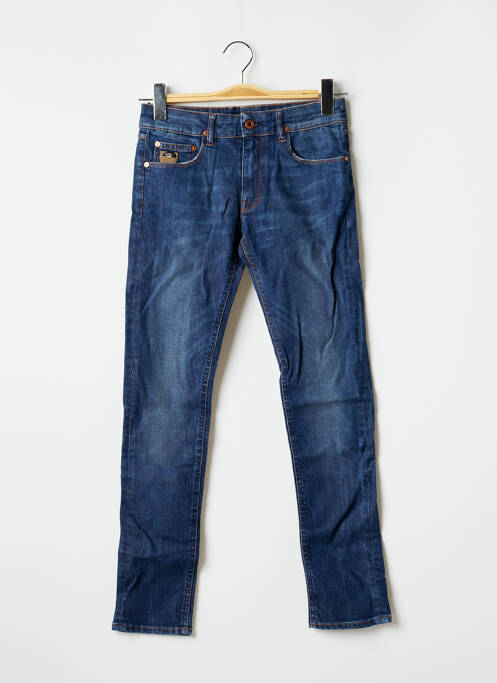 Blugi cu croială slim albastru APRIL 77 femeie