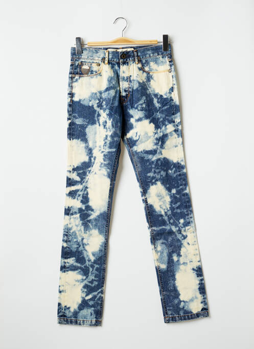 Blugi cu croială slim albastru APRIL 77 femeie