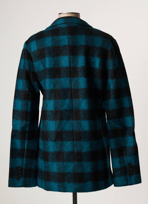 Palton scurt albastru APRIL 77 femeie