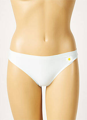 Tanga microfibre albastru HANA femme