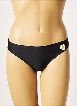 Tanga microfibre negru HANA femeie