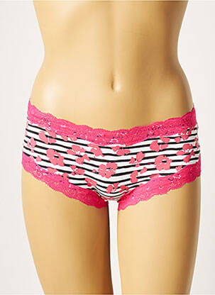 Shorty elasticitate roz LUNNA femeie