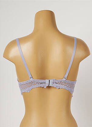 Sutien top sutien push-up top sutien push-up albastru HANA femeie