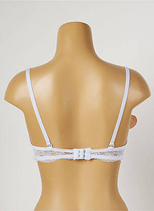 Sutien top sutien push-up top sutien push-up alb HANA femeie