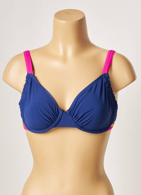 Sutien de costum de baie albastru BELCOR femeie