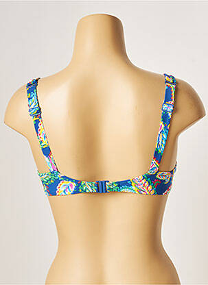 Sutien de costum de baie elasticitate albastru BELCOR femeie