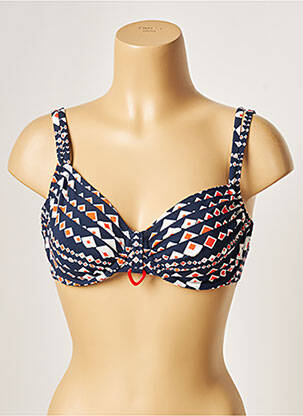 Sutien de costum de baie albastru BELCOR femeie