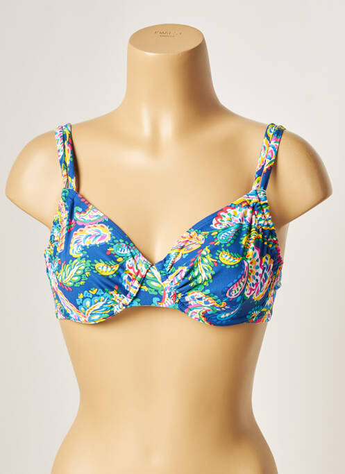 Sutien de costum de baie albastru BELCOR femeie