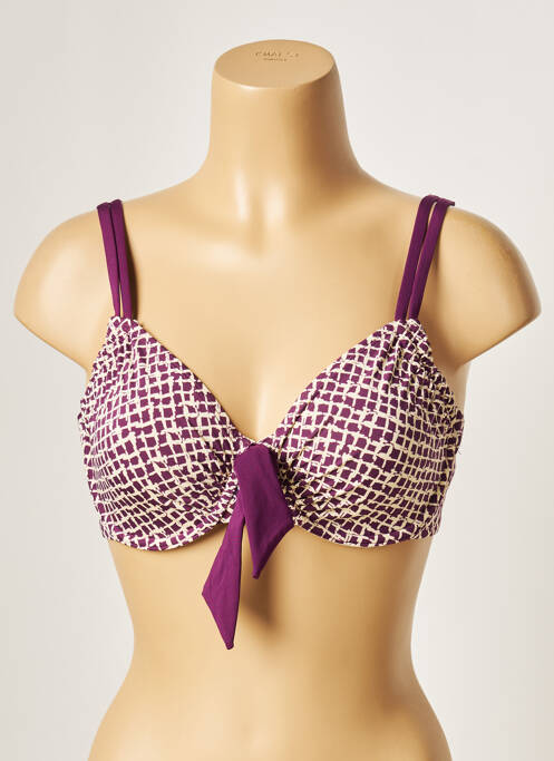 Sutien de costum de baie violet BESTFORM femeie
