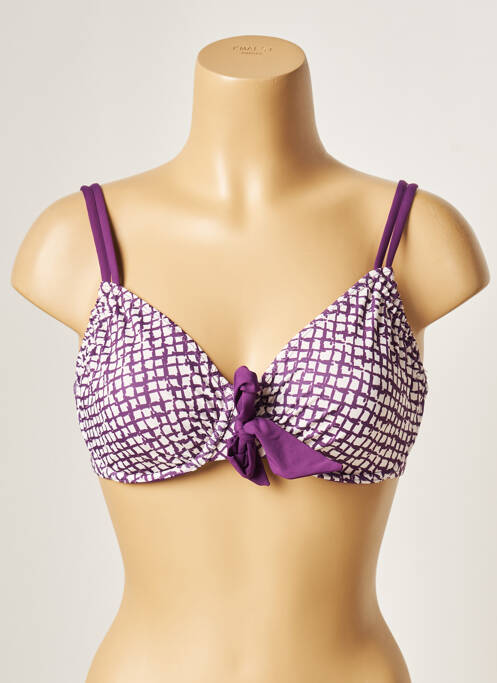 Sutien de costum de baie violet BESTFORM femeie