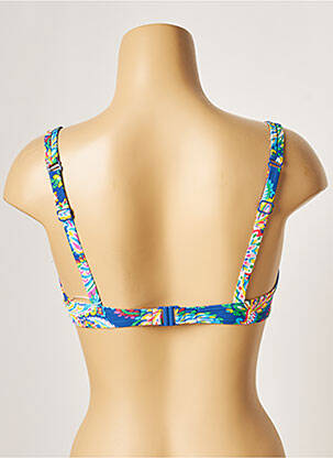 Sutien de costum de baie top sutien modelat top sutien modelat albastru BELCOR femeie