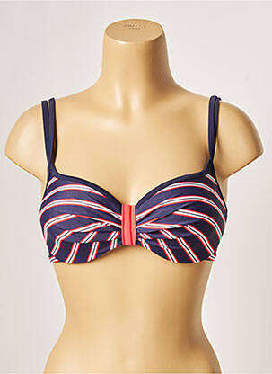 Sutien de costum de baie top sutien modelat top sutien modelat albastru BESTFORM femeie