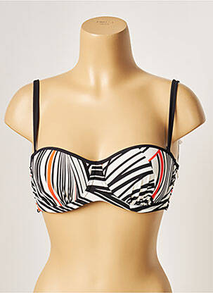 Sutien de costum de baie top sutien modelat top sutien modelat negru BELCOR femeie