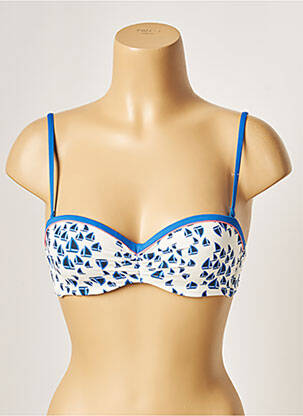 Sutien de costum de baie top sutien modelat top sutien modelat albastru VARIANCE femeie