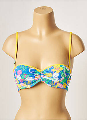 Sutien de costum de baie top bentiță top bentiță albastru CHERRY BEACH femeie