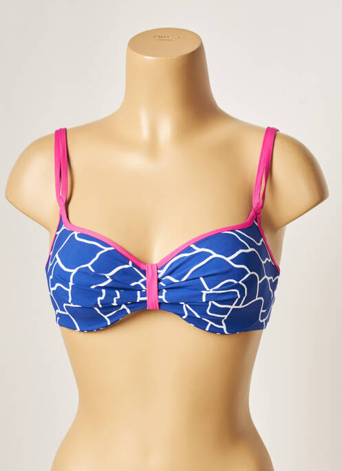 Sutien de costum de baie albastru BELCOR femeie