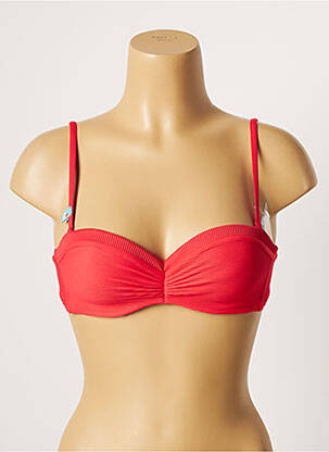 Sutien de costum de baie top bentiță top bentiță portocaliu CHERRY BEACH femeie
