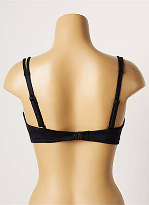 Sutien de costum de baie elasticitate top bentiță negru BELCOR femeie