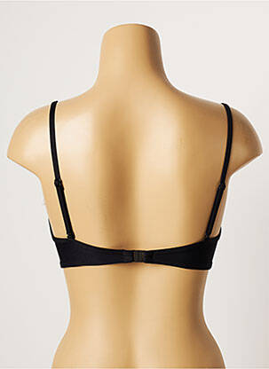 Sutien de costum de baie elasticitate top sutien push-up negru CHERRY BEACH femeie