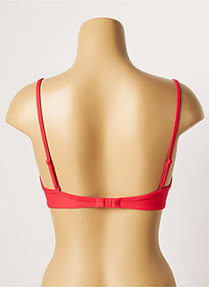 Sutien de costum de baie elasticitate top bentiță roz CHERRY BEACH femeie