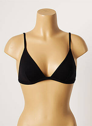 Sutien de costum de baie elasticitate top triunghiuri negru VANITY FAIR femeie