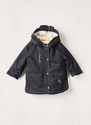 Geacă matlasată negru IKKS fată