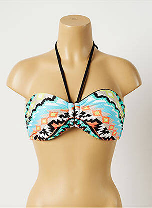 Sutien de costum de baie elasticitate top bentiță albastru SEAFOLLY femeie