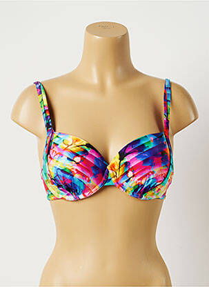 Sutien de costum de baie elasticitate top sutien modelat albastru SEAFOLLY femeie