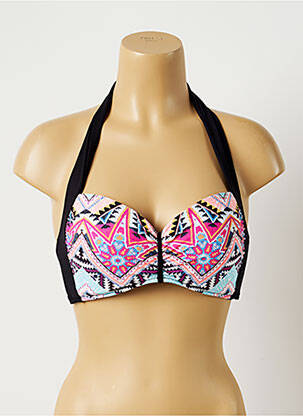 Sutien de costum de baie elasticitate top sutien push-up roz SEAFOLLY femeie