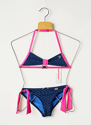 Costum de baie din două piese albastru BANANA MOON fată