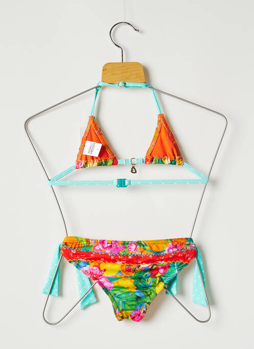 Costum de baie din două piese roșu BANANA MOON fată