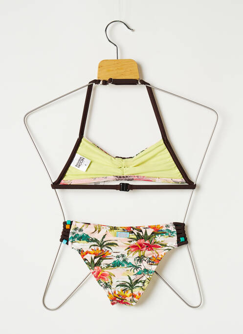 Costum de baie din două piese verde BANANA MOON fată