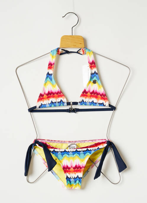 Costum de baie din două piese galben BANANA MOON fată