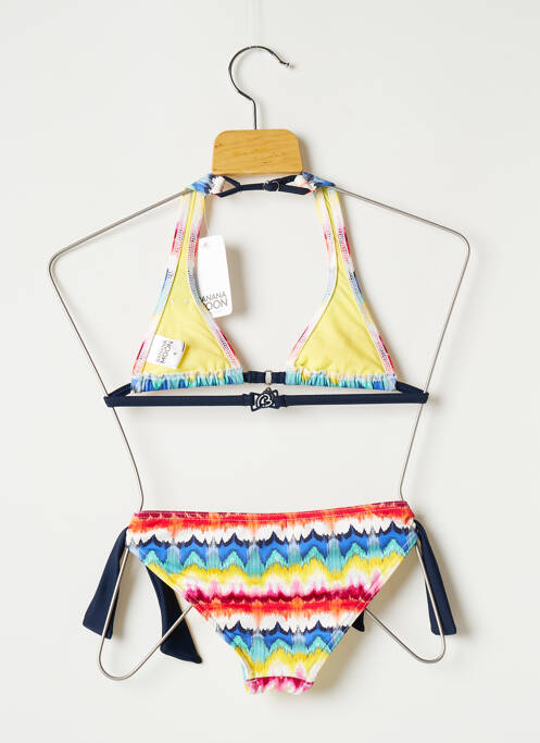 Costum de baie din două piese galben BANANA MOON fată