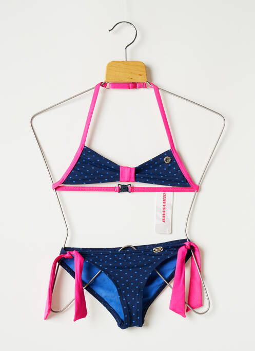 Costum de baie din două piese albastru BANANA MOON fată
