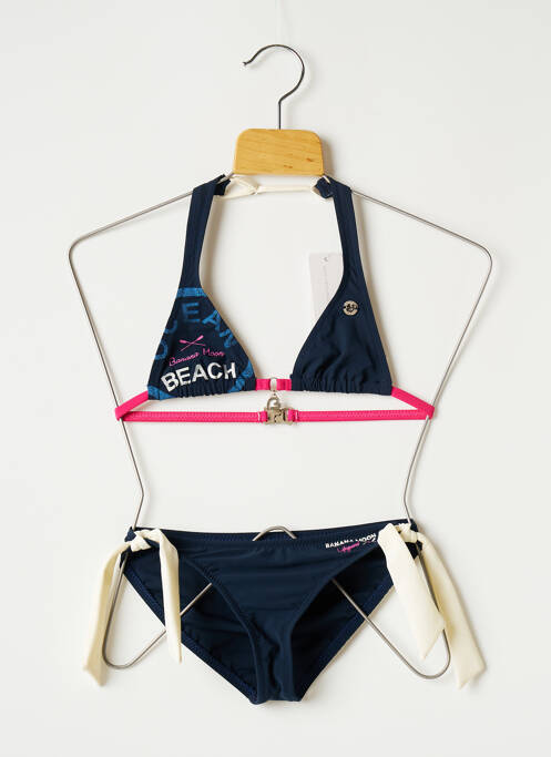 Costum de baie din două piese albastru BANANA MOON fată