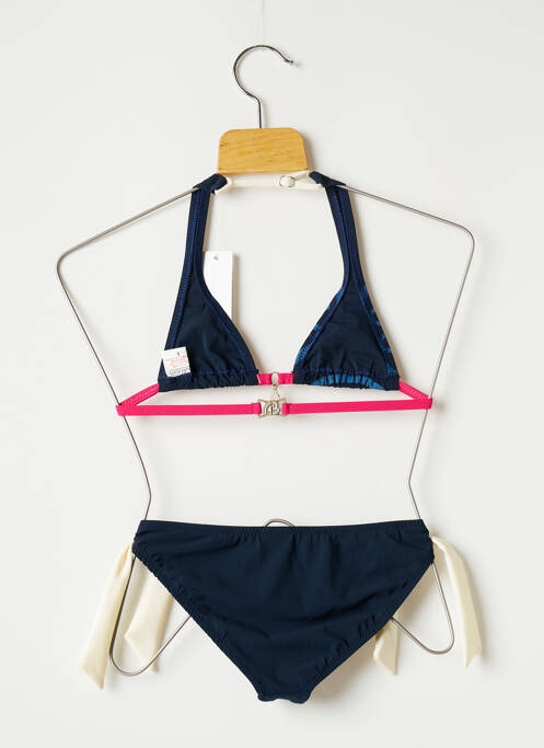 Costum de baie din două piese albastru BANANA MOON fată